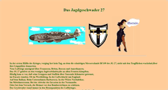 Desktop Screenshot of jg27.de